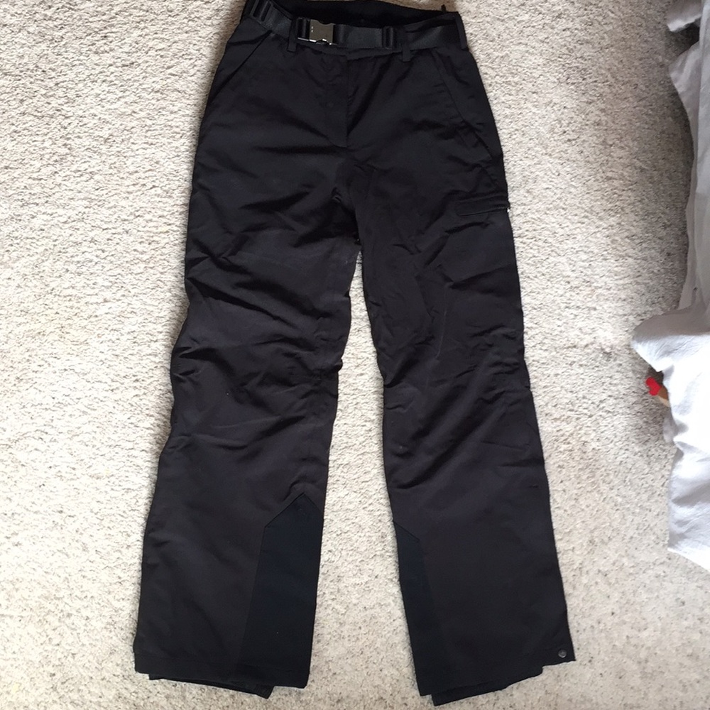 Genuine Prada black snow pants, size 40